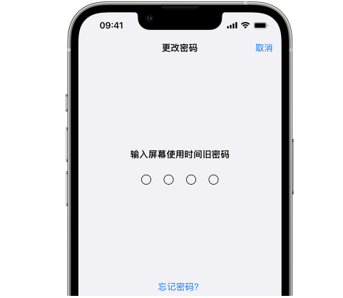 和布克赛尔iPhone屏幕维修分享iPhone屏幕使用时间密码忘记了怎么办 