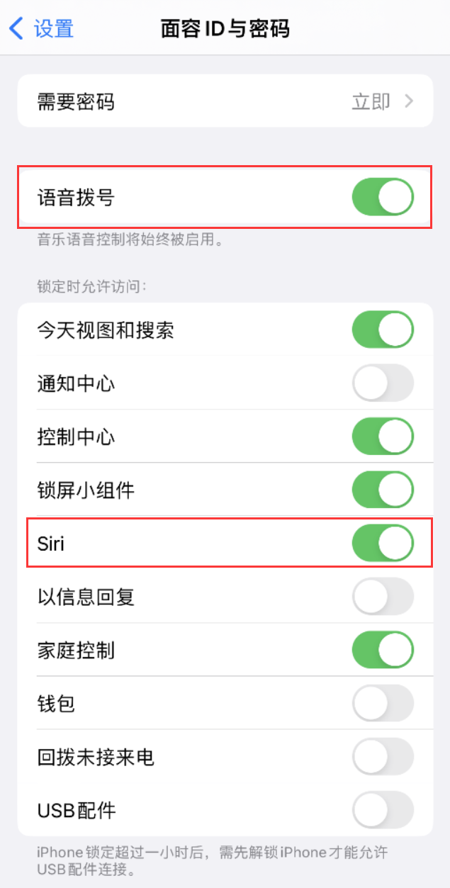 和布克赛尔苹果维修网点分享不解锁 iPhone 的情况下通过 Siri 拨打电话的方法 