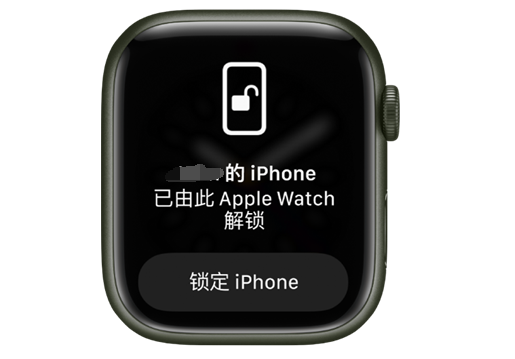 和布克赛尔苹果手机维修分享用 AppleWatch 解锁配备面容 ID 的 iPhone方法 